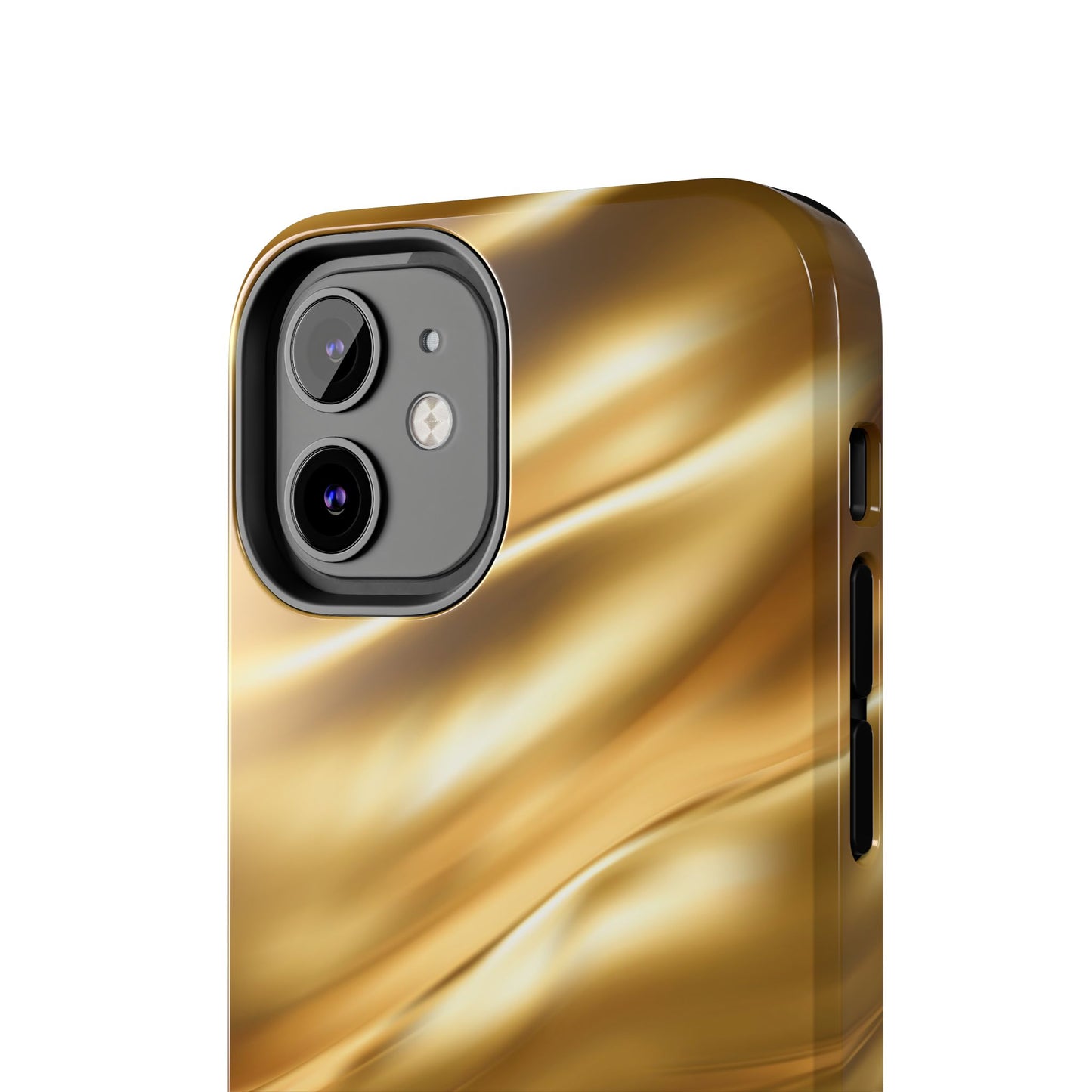 Luxurious Gold Phone Case, Tough Phone Cover, Premium Cell Phone Protector, Stylish Phone Accessory, Gift for Her