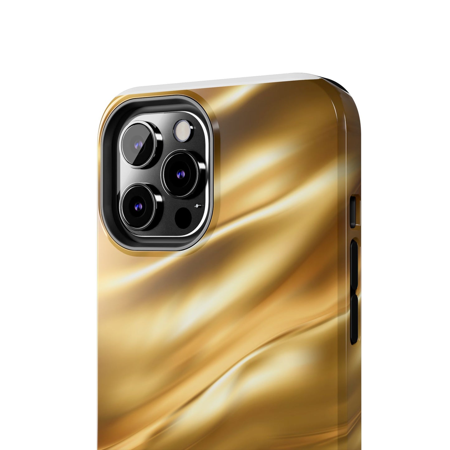 Luxurious Gold Phone Case, Tough Phone Cover, Premium Cell Phone Protector, Stylish Phone Accessory, Gift for Her