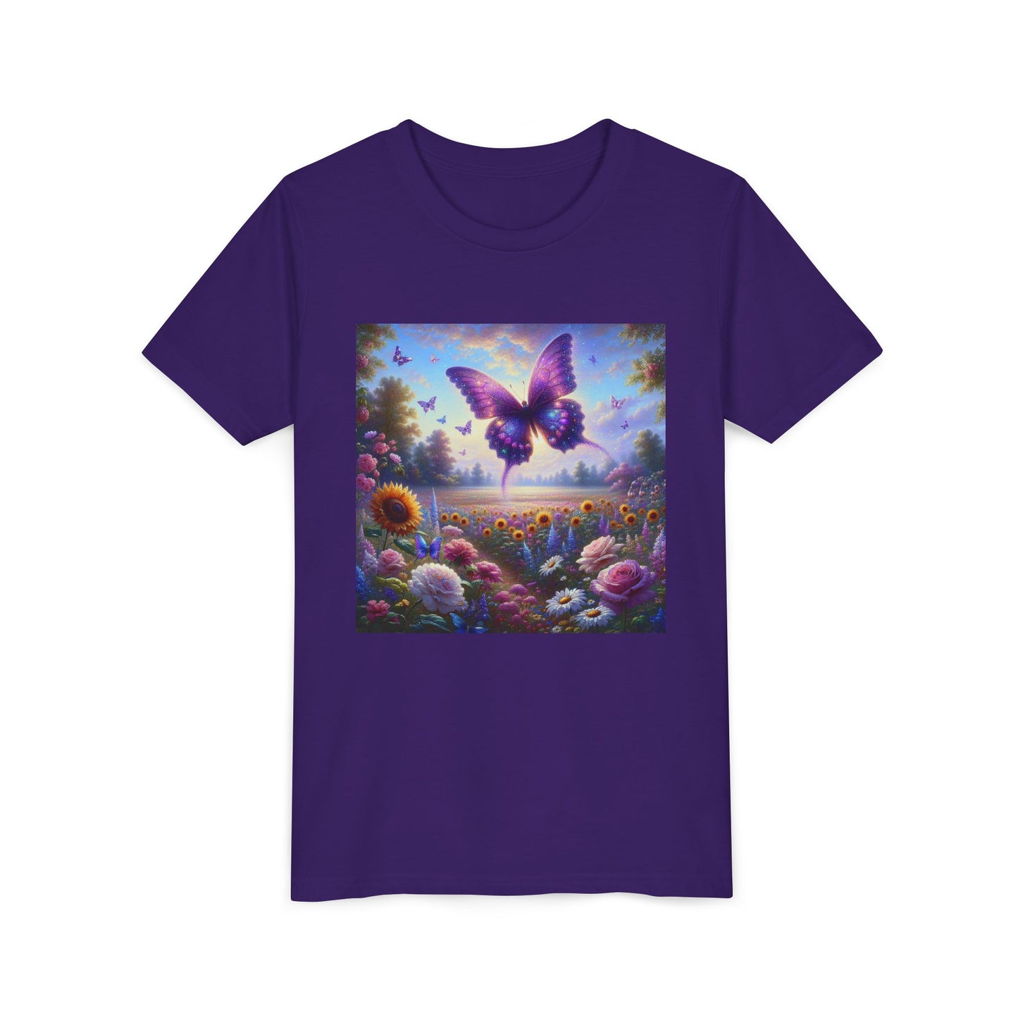 Girls Butterfly Youth Tee