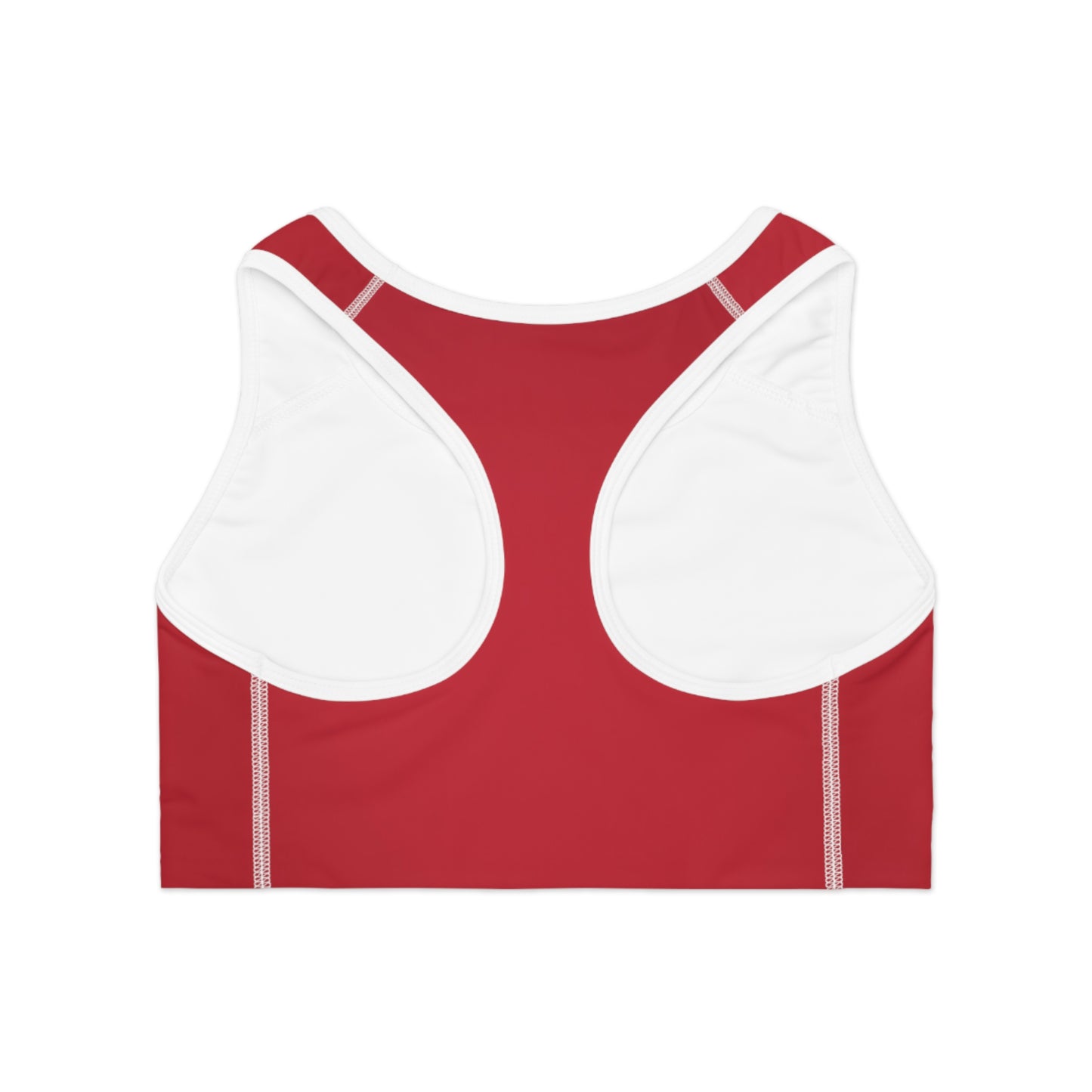 Red Sports Bra for Women