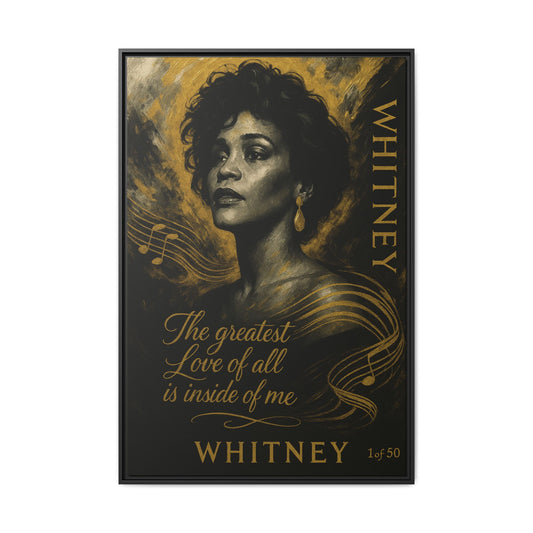 Whitney Houston Art (Legends of Gold Series)