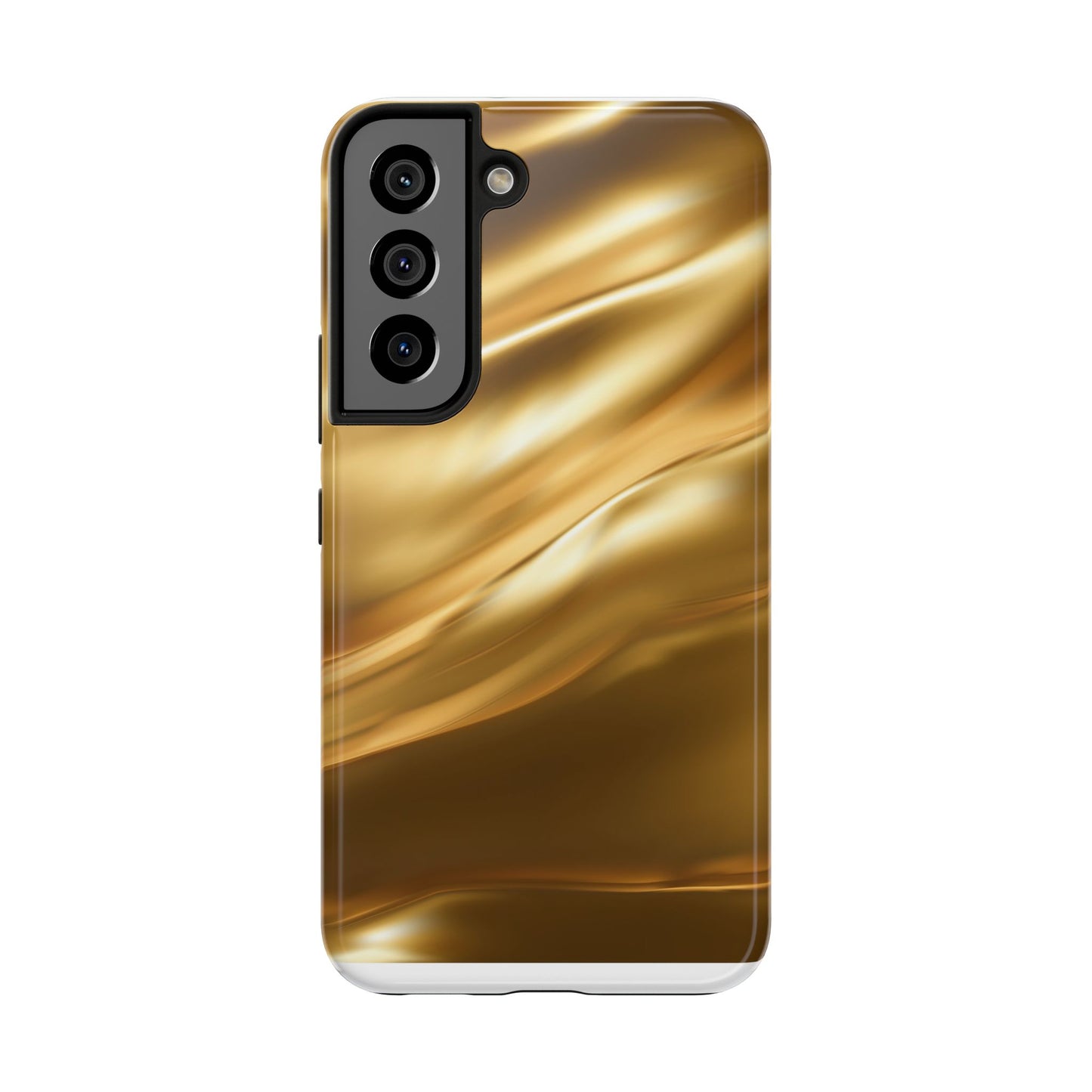 Luxurious Gold Phone Case, Tough Phone Cover, Premium Cell Phone Protector, Stylish Phone Accessory, Gift for Her