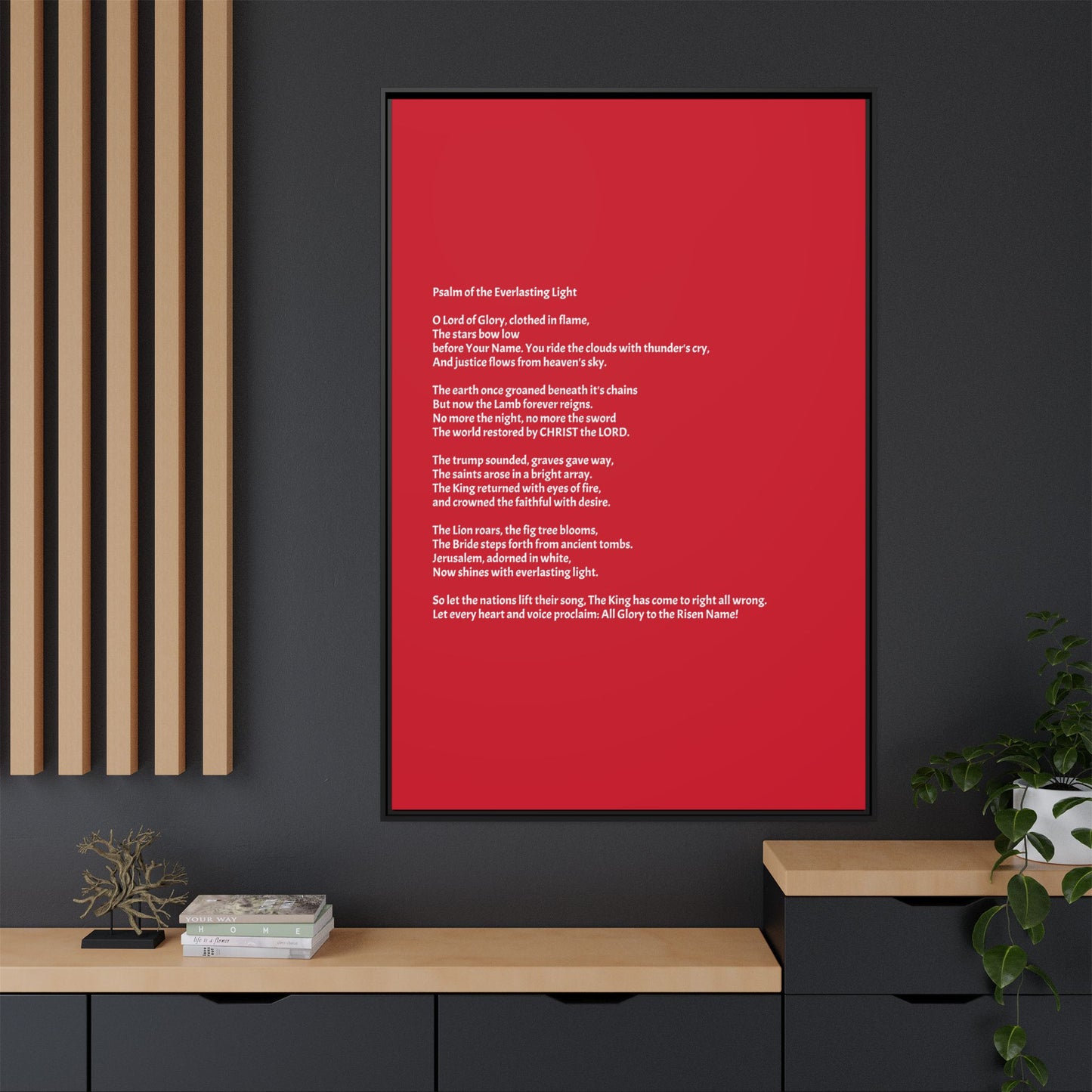 Psalm of the Everlasting Light (This Psalm is not originally from the HOLY Bible, it is simply inspired by the HOLY Bible)