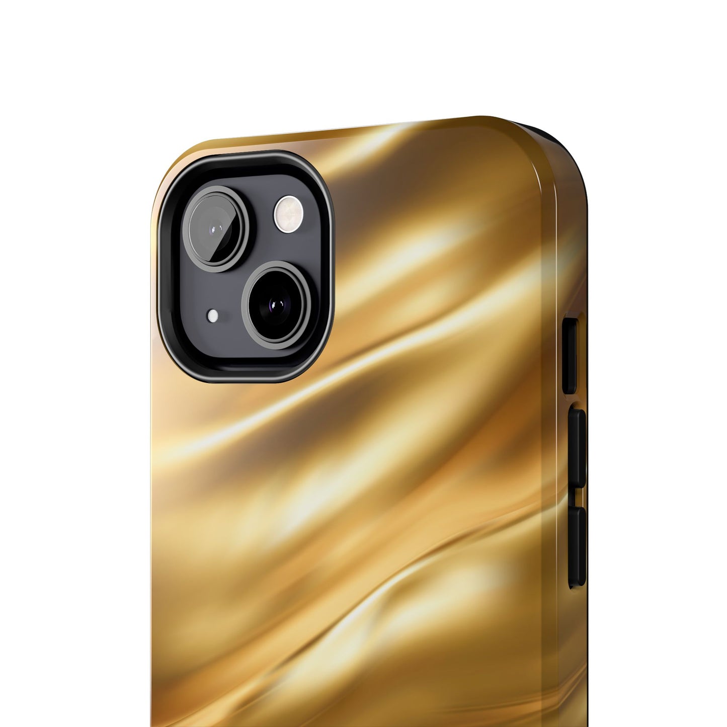 Luxurious Gold Phone Case, Tough Phone Cover, Premium Cell Phone Protector, Stylish Phone Accessory, Gift for Her