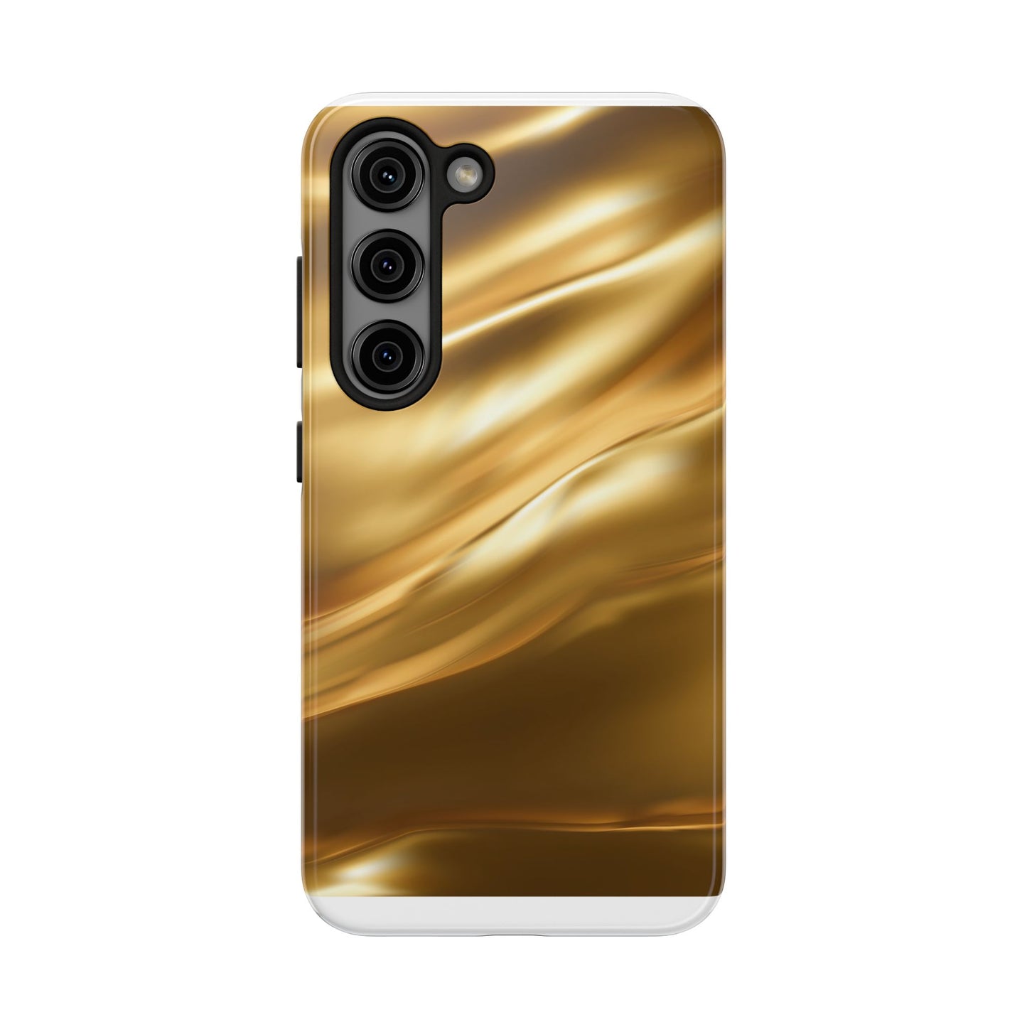 Luxurious Gold Phone Case, Tough Phone Cover, Premium Cell Phone Protector, Stylish Phone Accessory, Gift for Her