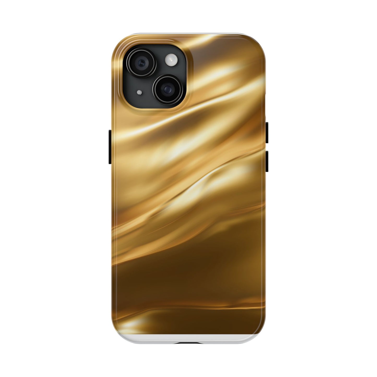 Luxurious Gold Phone Case, Tough Phone Cover, Premium Cell Phone Protector, Stylish Phone Accessory, Gift for Her