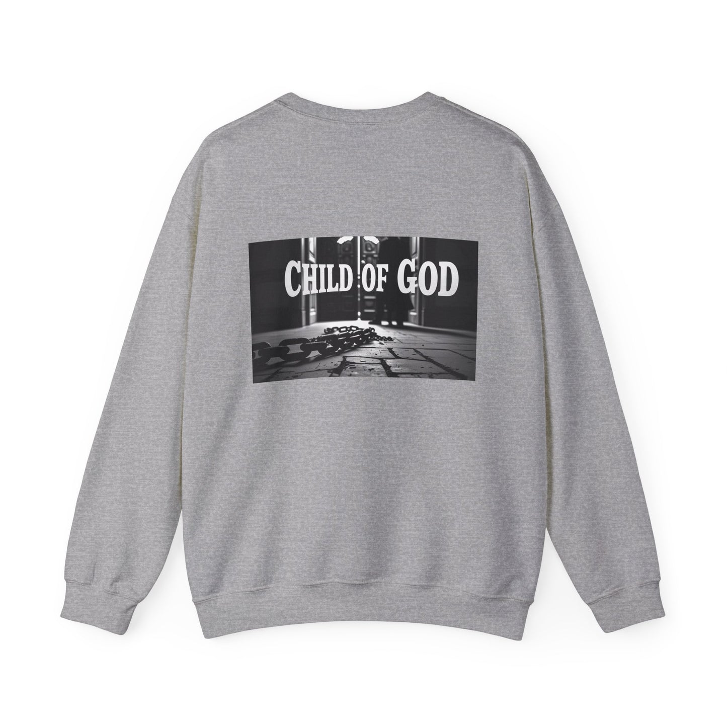Child of God Crewneck Sweatshirt, Cozy Unisex Sweatshirt, Inspirational Gift, Religious Apparel, Church Fashion, Everyday Comfort