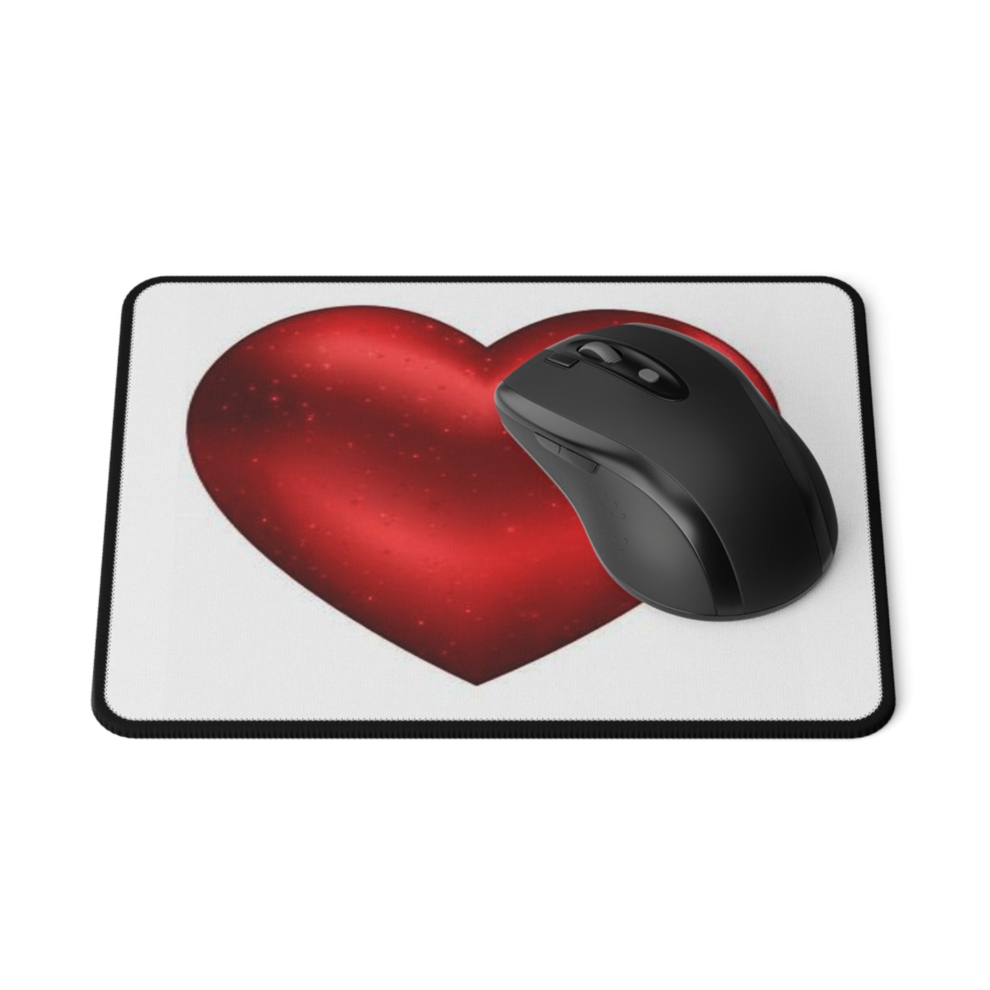 Vibrant Heart Non-Slip Gaming Mouse Pad, Gamer Gift, Office Decor, Valentine's Day, Streamer Essentials, Computer Accessories