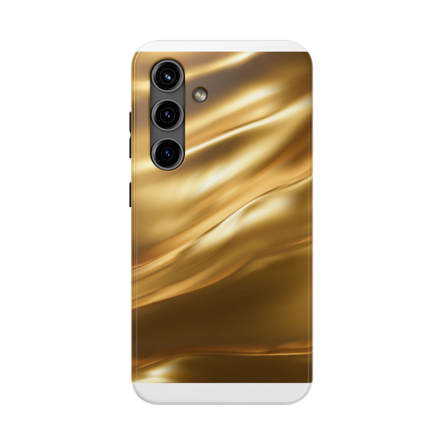 Luxurious Gold Phone Case, Tough Phone Cover, Premium Cell Phone Protector, Stylish Phone Accessory, Gift for Her