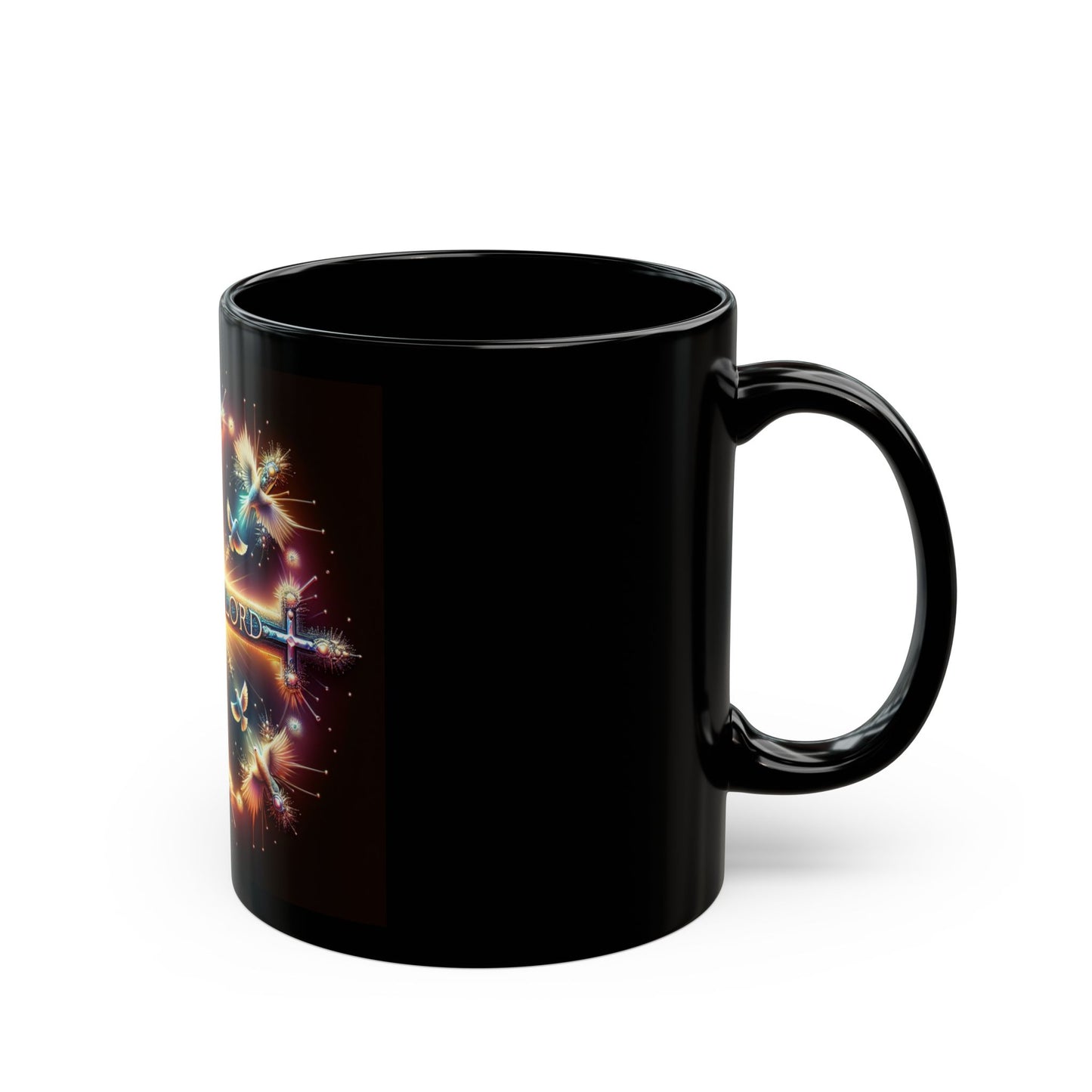 Christian Faith Mug - Jesus is Lord Above All