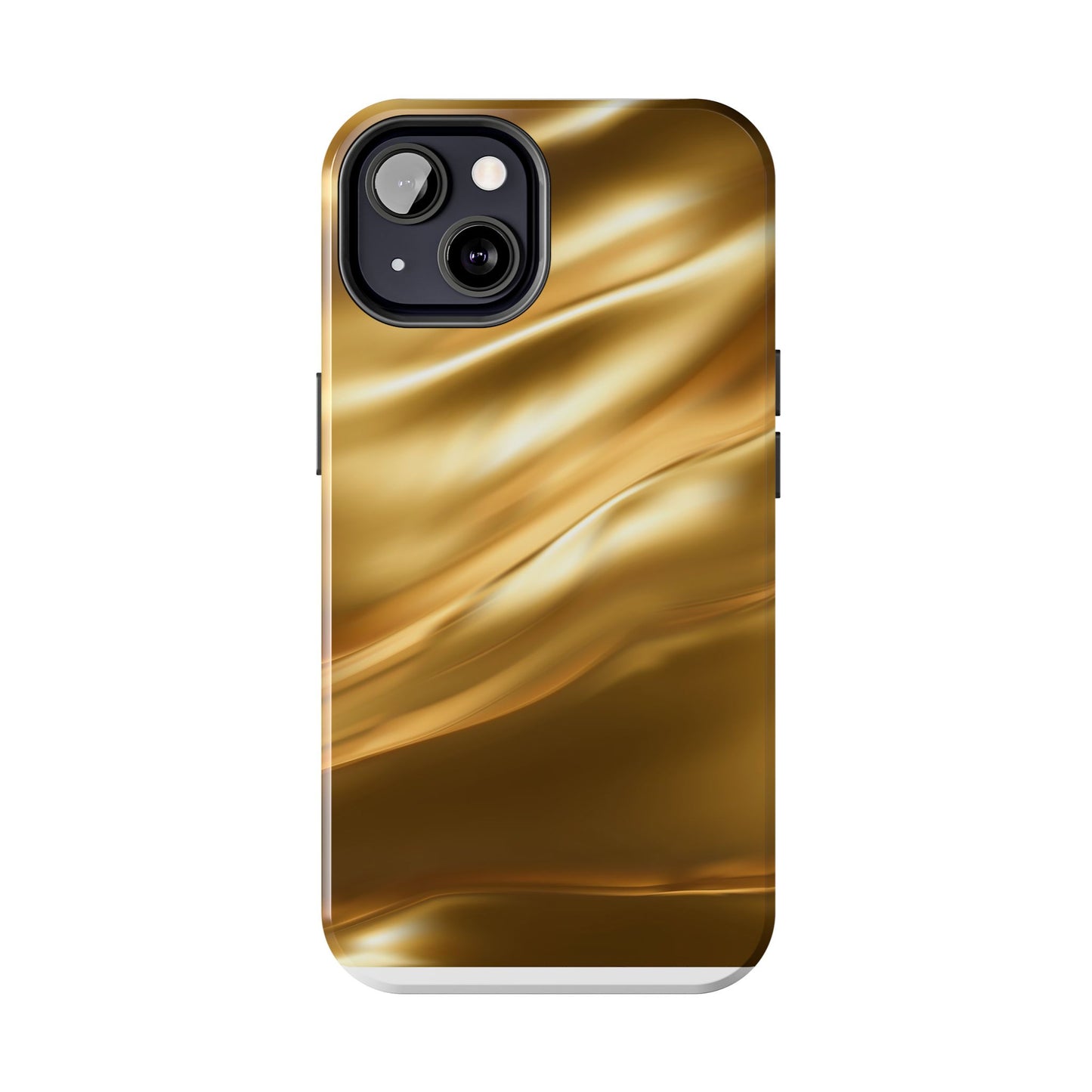 Luxurious Gold Phone Case, Tough Phone Cover, Premium Cell Phone Protector, Stylish Phone Accessory, Gift for Her