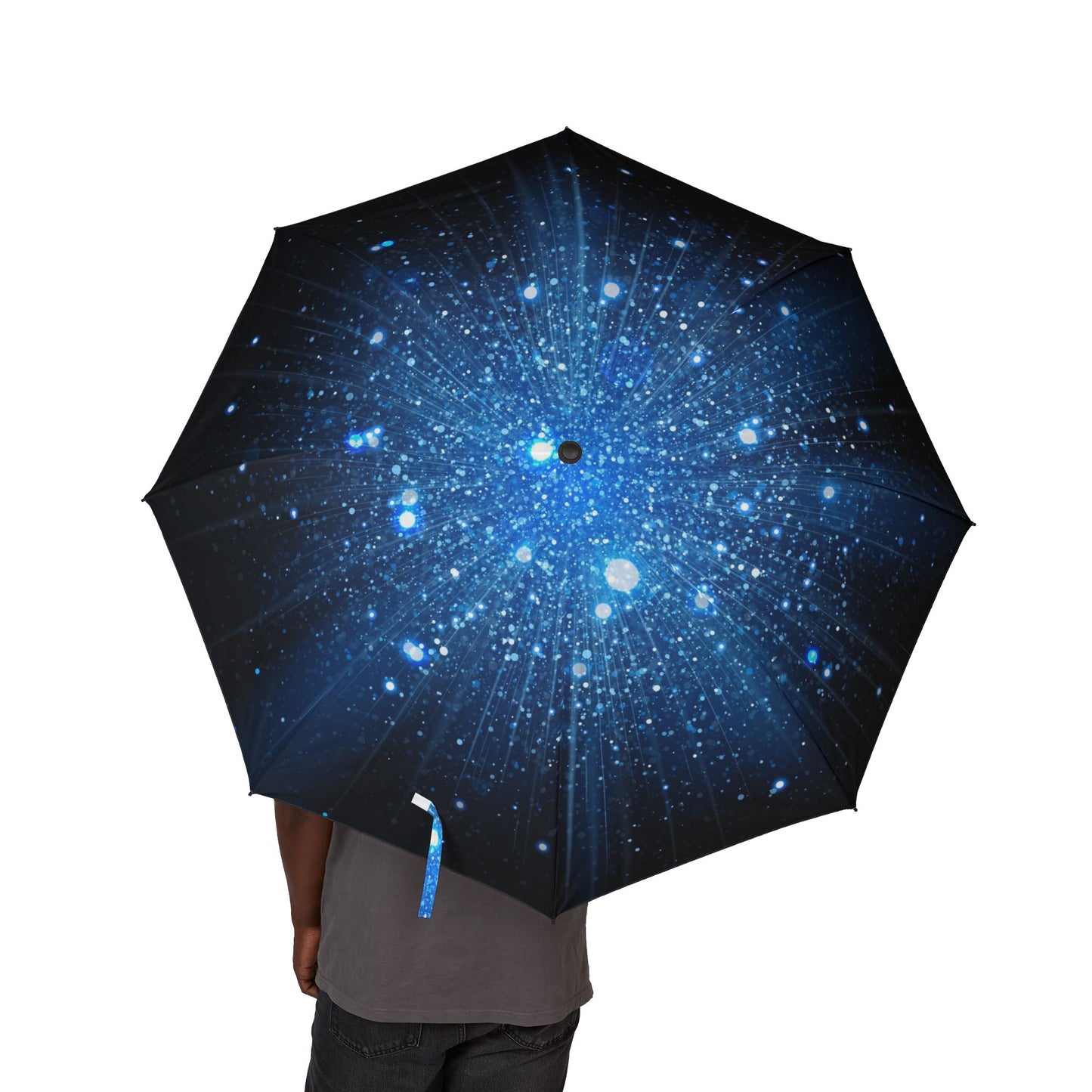 Cosmic Starry Night Umbrella | Foldable Umbrella, Travel Umbrella, Unique Umbrella, Gift for Astronomers, Outdoor Accessories