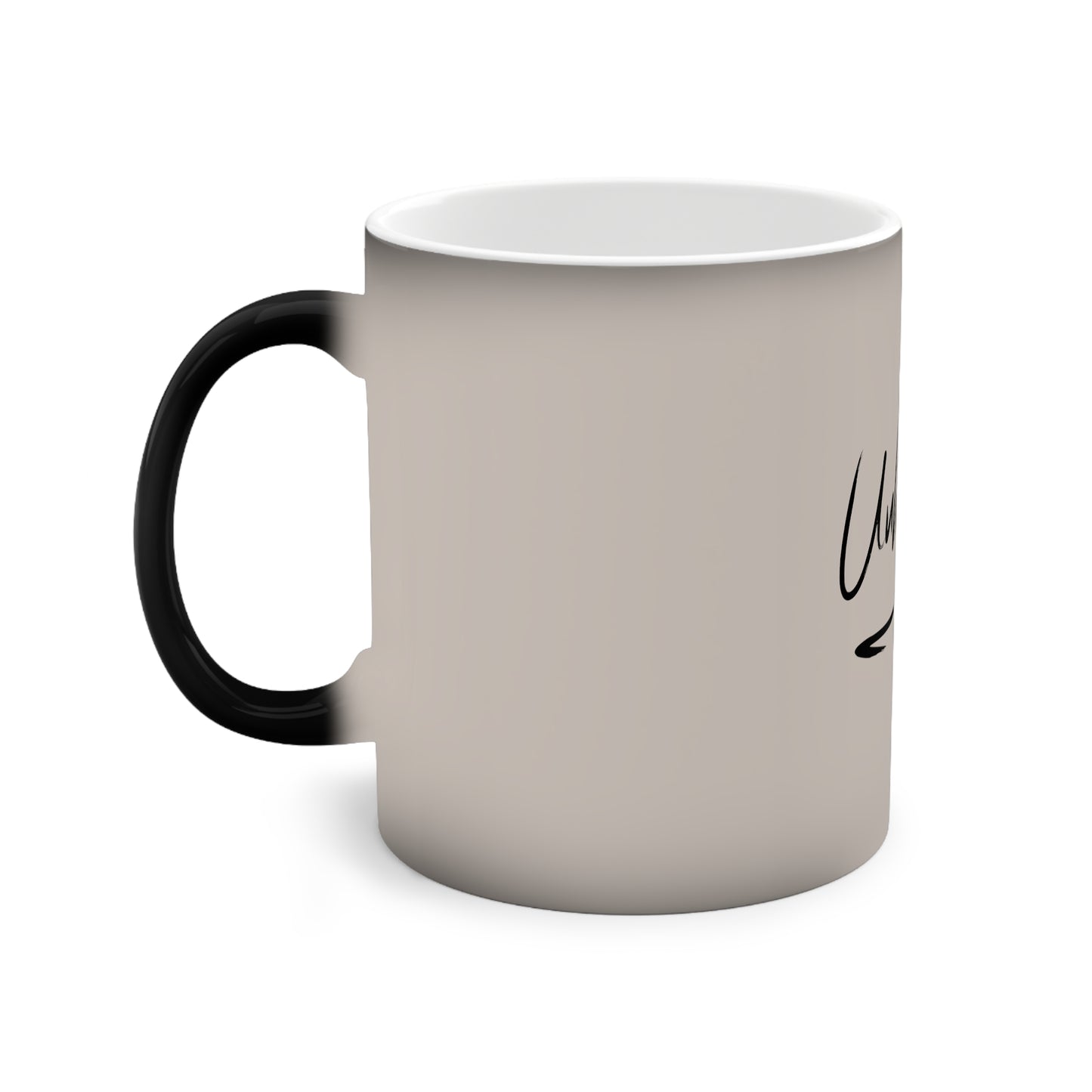 Unbothered Color-Changing Coffee Mug, Cozy Gift for Friends, Stress Relief Cup, Ideal for Home, Office, Birthdays, Self-Care