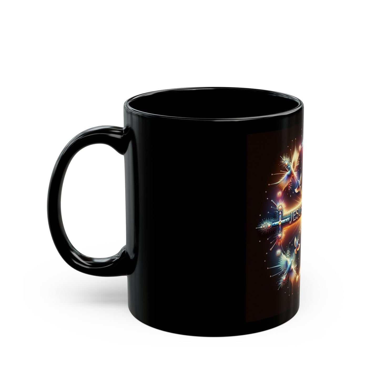 Christian Faith Mug - Jesus is Lord Above All