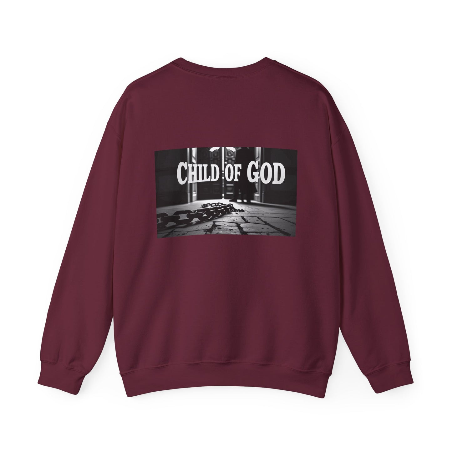 Child of God Crewneck Sweatshirt, Cozy Unisex Sweatshirt, Inspirational Gift, Religious Apparel, Church Fashion, Everyday Comfort
