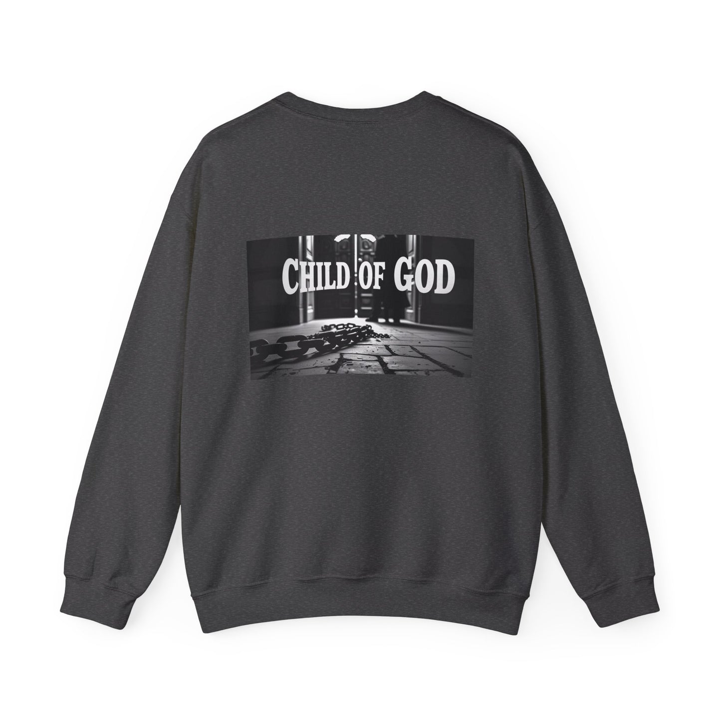 Child of God Crewneck Sweatshirt, Cozy Unisex Sweatshirt, Inspirational Gift, Religious Apparel, Church Fashion, Everyday Comfort