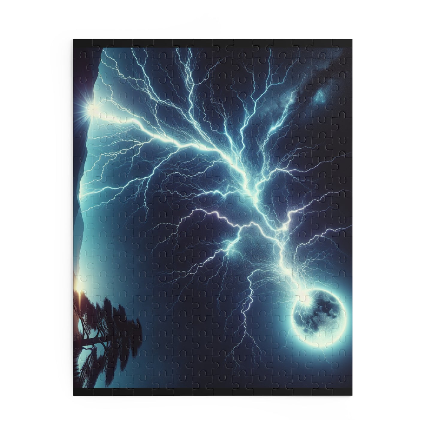 Electric Storm Puzzle - 120, 252, 500-Piece | Ideal for Family Fun, Gifts, Game Night, Home Decor, Brain Teaser