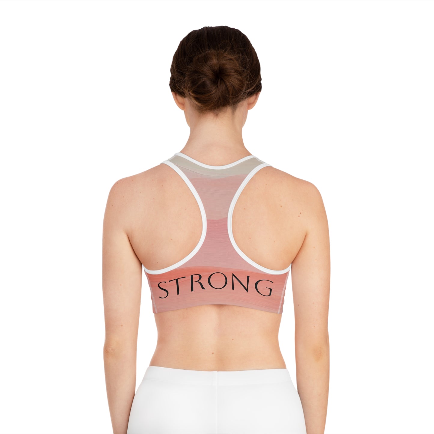 Fierce & Stylish Sports Bra, Activewear for Workouts, Gym, Motivational Fitness Gear, Perfect Gift for Her