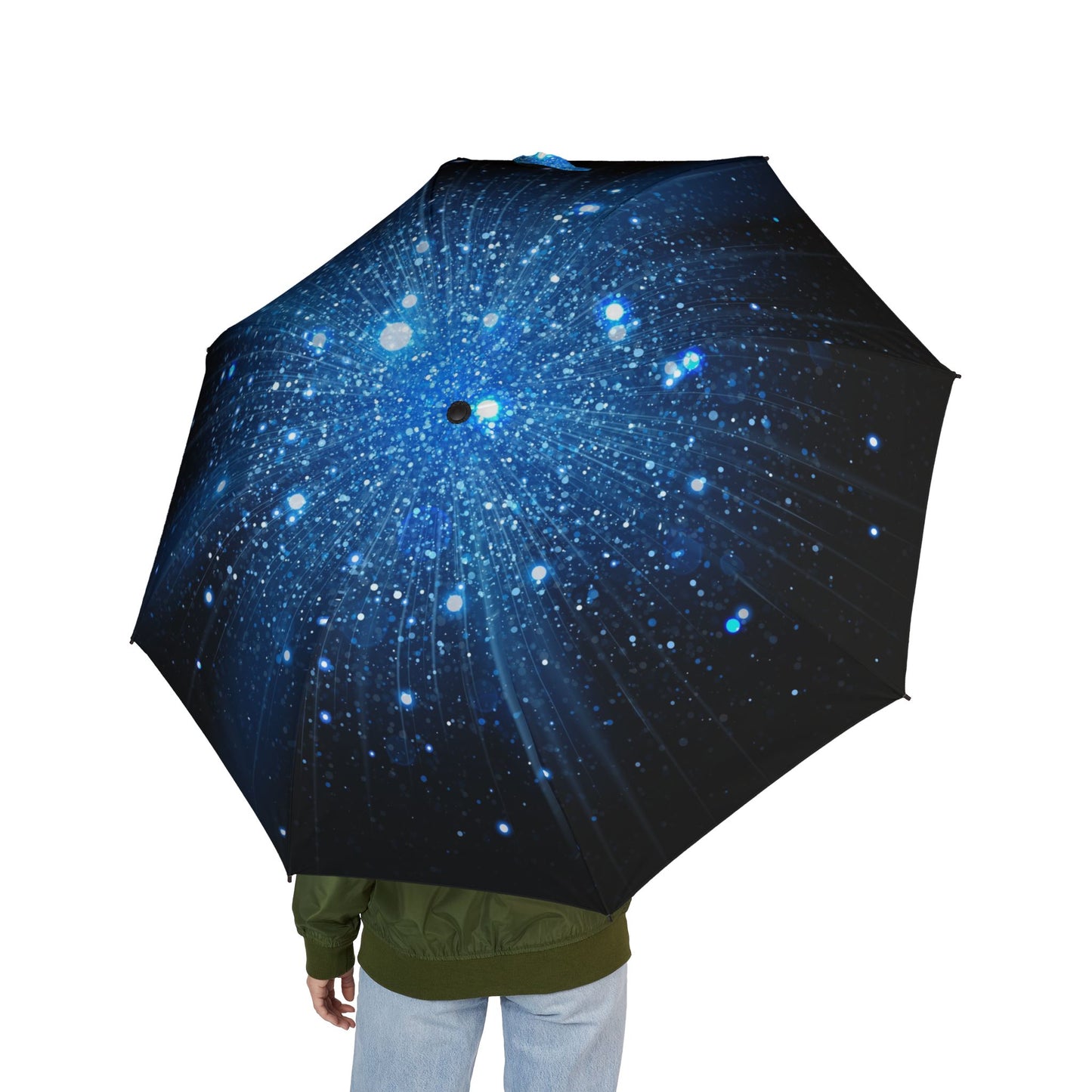 Cosmic Starry Night Umbrella | Foldable Umbrella, Travel Umbrella, Unique Umbrella, Gift for Astronomers, Outdoor Accessories