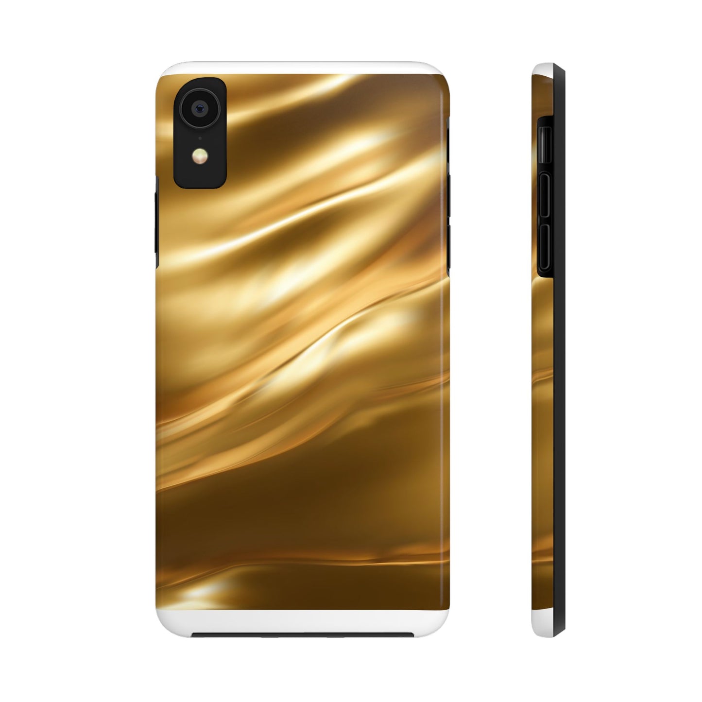 Luxurious Gold Phone Case, Tough Phone Cover, Premium Cell Phone Protector, Stylish Phone Accessory, Gift for Her