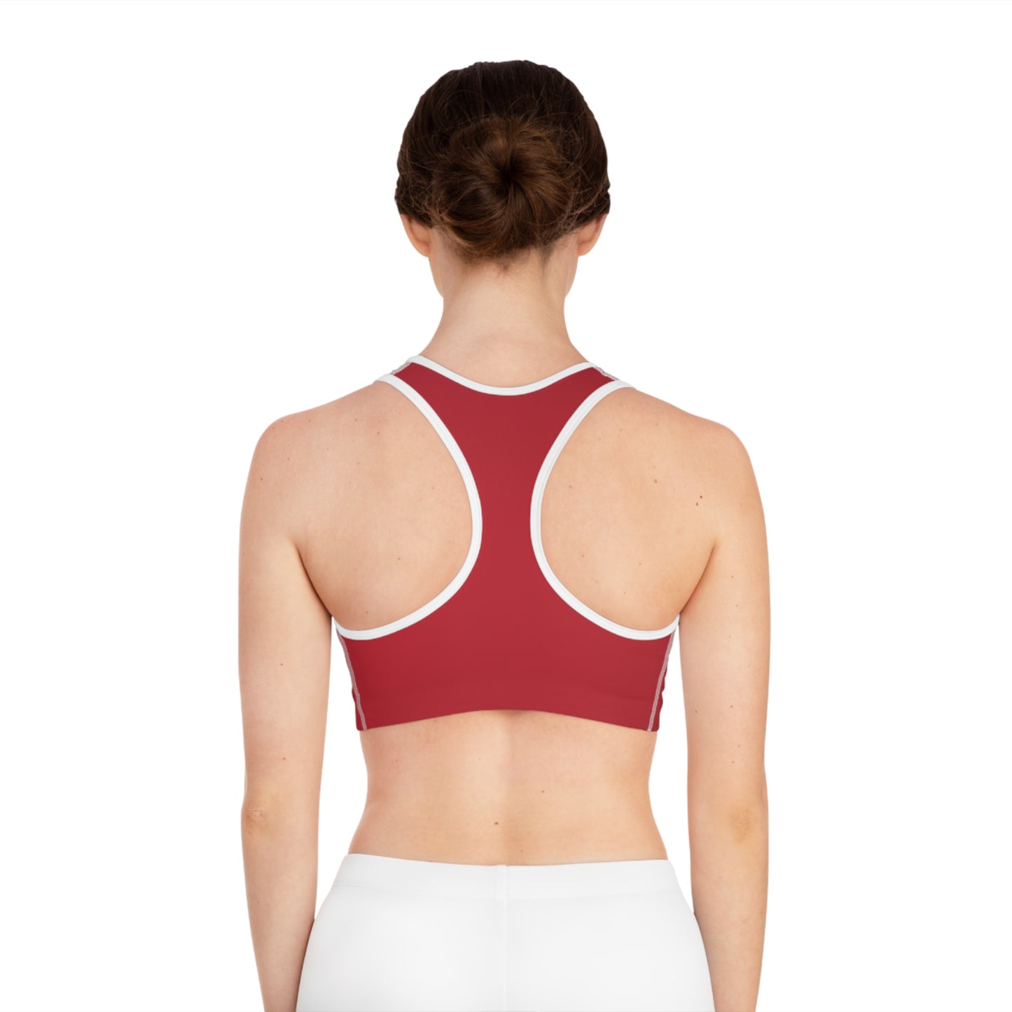 Red Sports Bra for Women