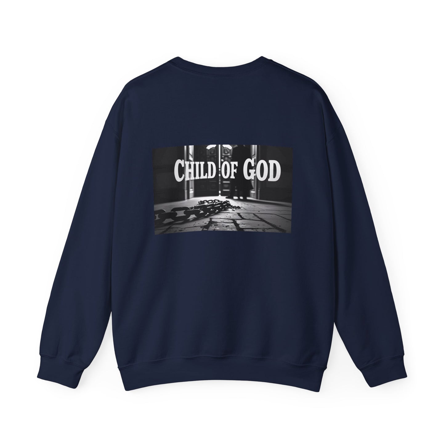 Child of God Crewneck Sweatshirt, Cozy Unisex Sweatshirt, Inspirational Gift, Religious Apparel, Church Fashion, Everyday Comfort