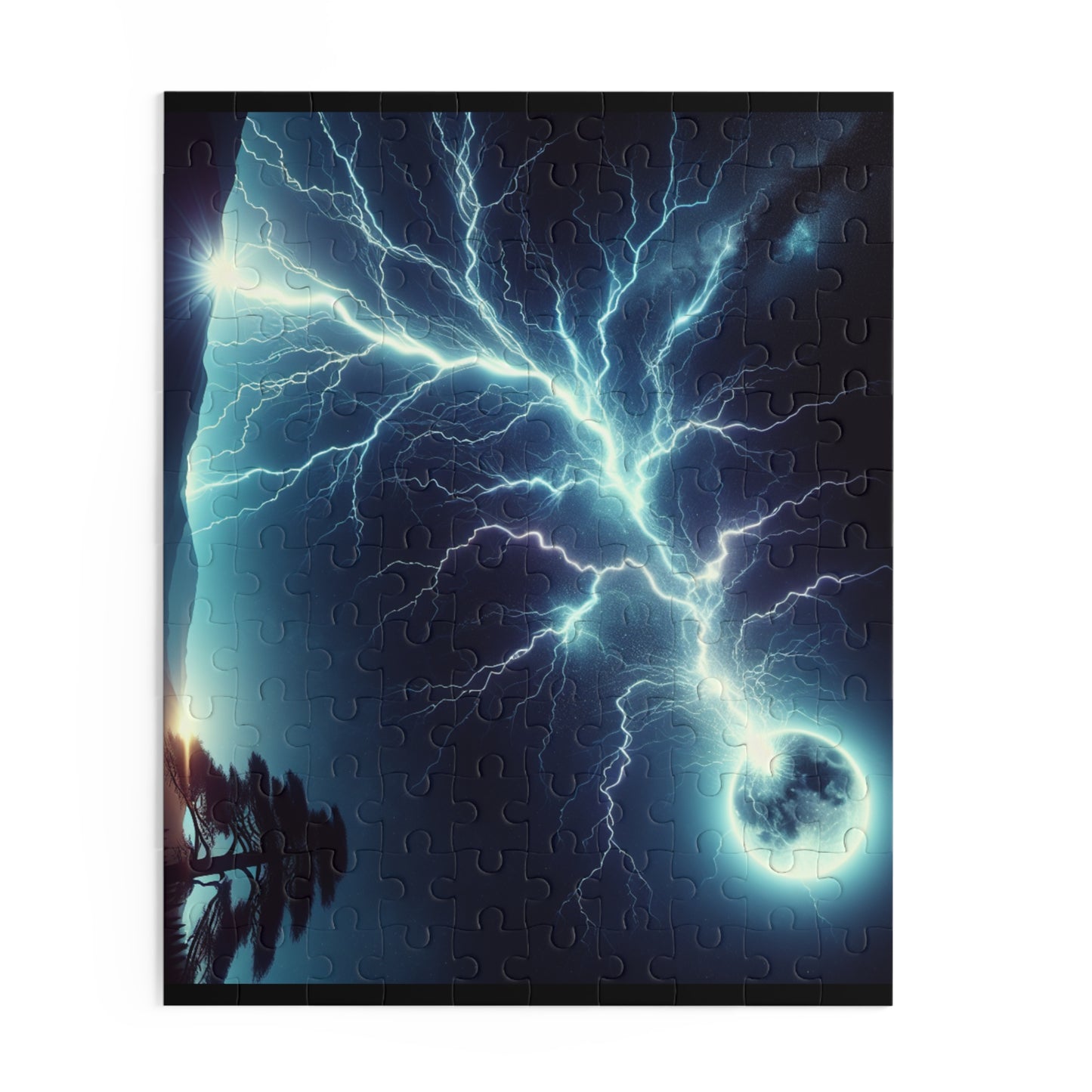 Electric Storm Puzzle - 120, 252, 500-Piece | Ideal for Family Fun, Gifts, Game Night, Home Decor, Brain Teaser