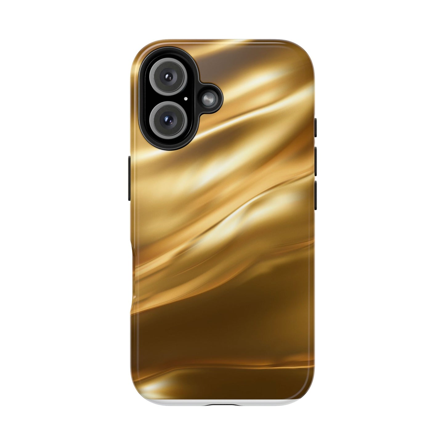 Luxurious Gold Phone Case, Tough Phone Cover, Premium Cell Phone Protector, Stylish Phone Accessory, Gift for Her