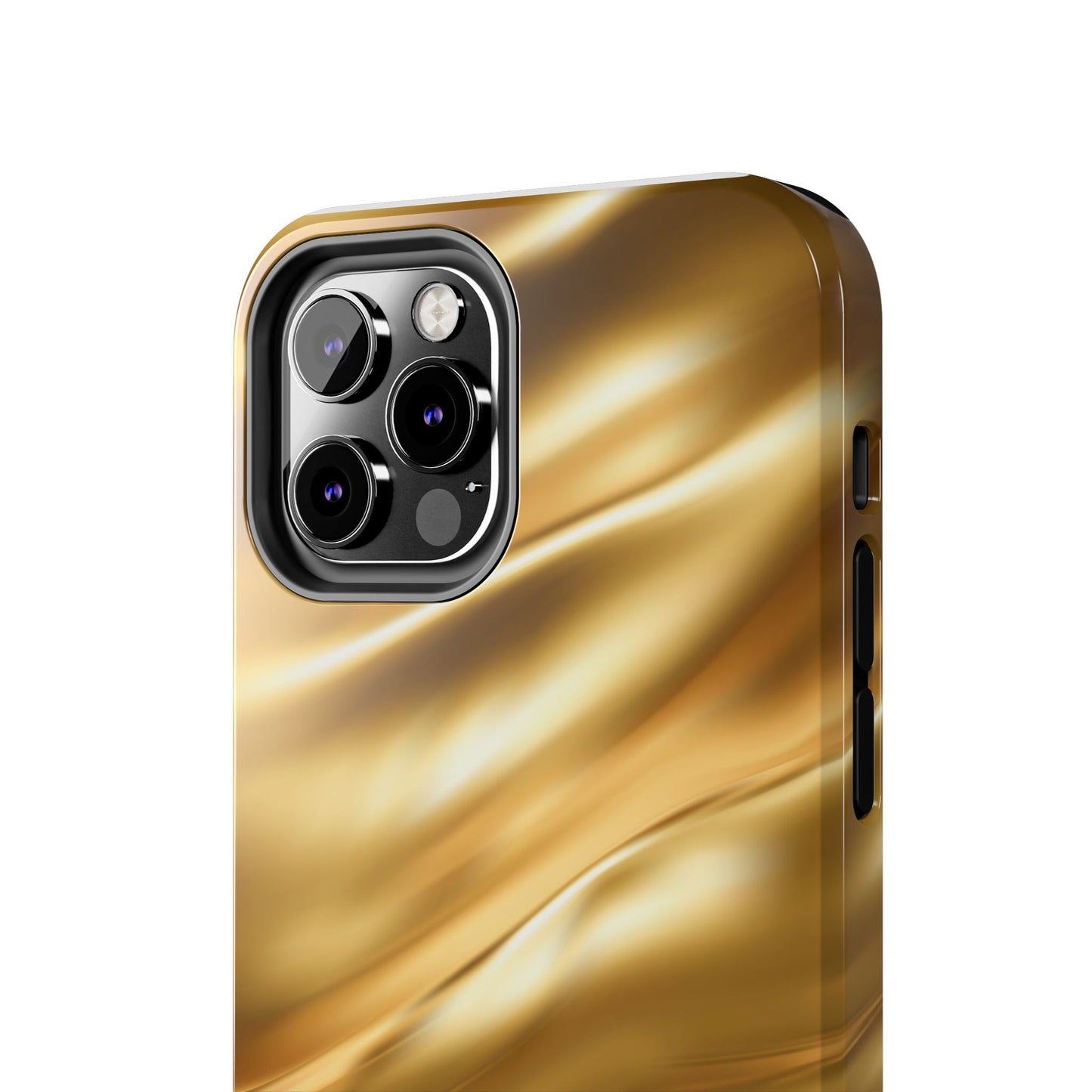 Luxurious Gold Phone Case, Tough Phone Cover, Premium Cell Phone Protector, Stylish Phone Accessory, Gift for Her