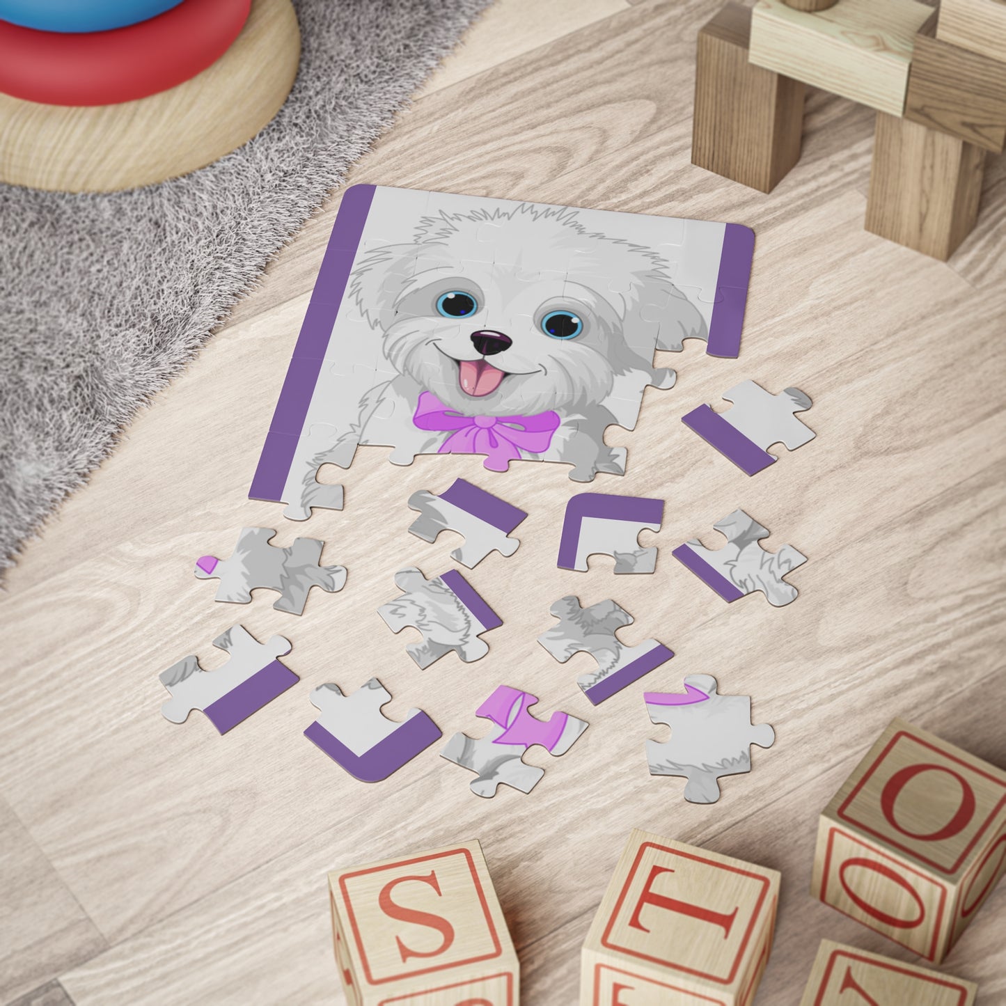 Kids' Puzzle, Puppy 30-Piece