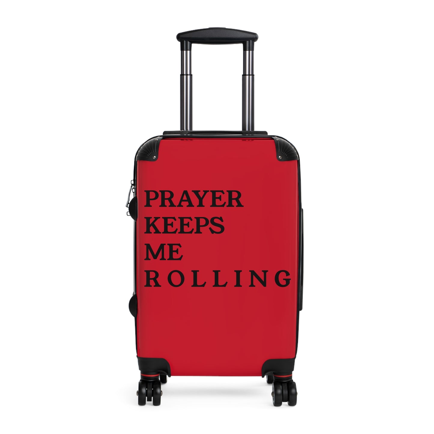 Prayer Overrides Haters. Travel Luggage.