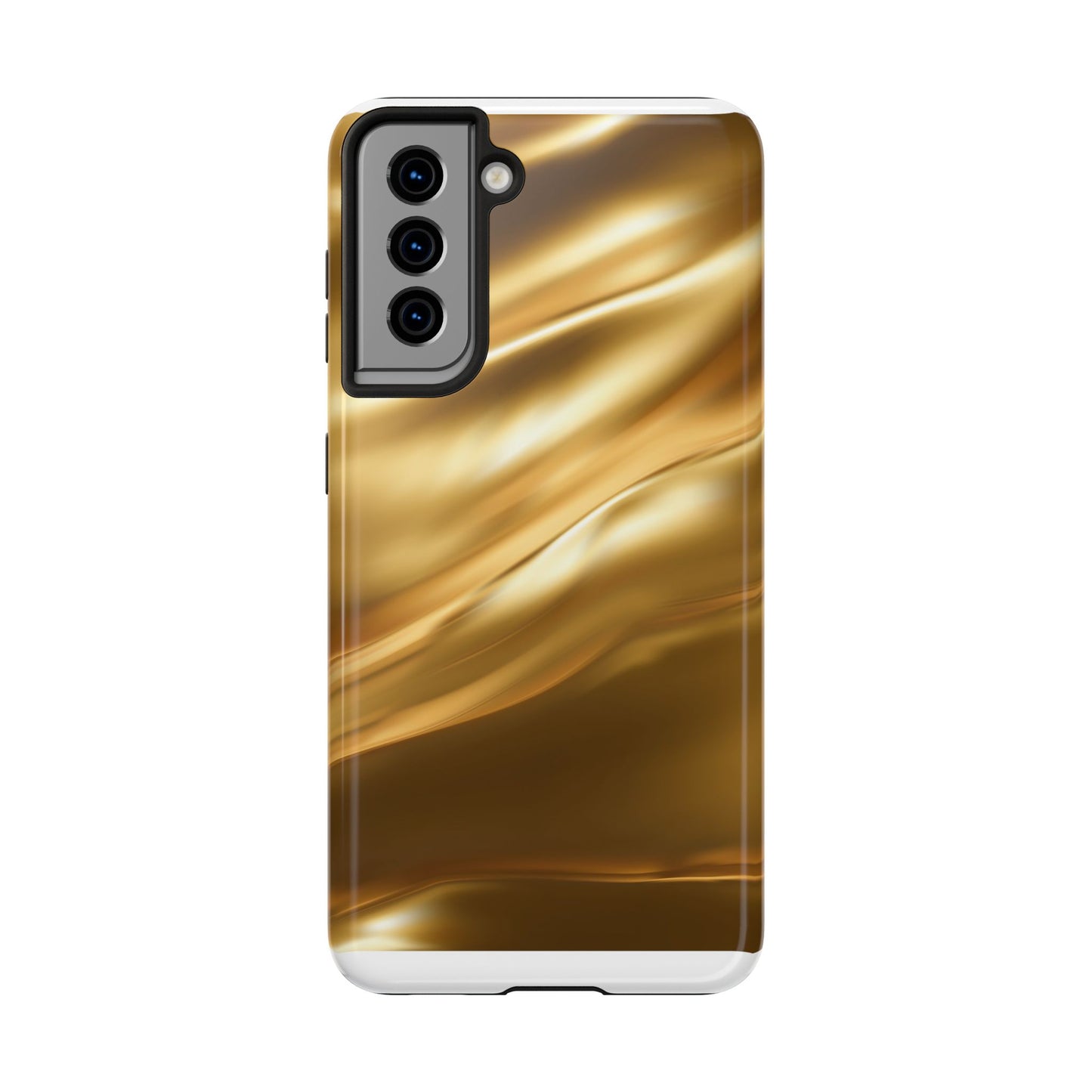 Luxurious Gold Phone Case, Tough Phone Cover, Premium Cell Phone Protector, Stylish Phone Accessory, Gift for Her