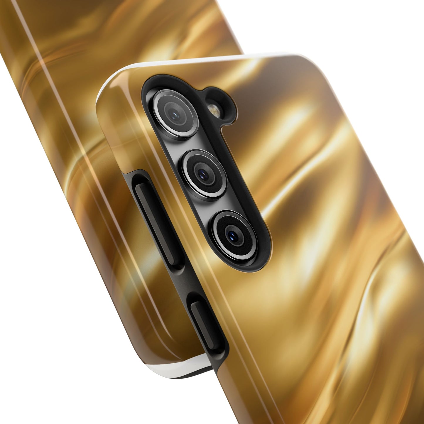 Luxurious Gold Phone Case, Tough Phone Cover, Premium Cell Phone Protector, Stylish Phone Accessory, Gift for Her