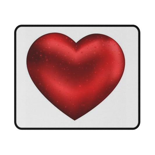 Vibrant Heart Non-Slip Gaming Mouse Pad, Gamer Gift, Office Decor, Valentine's Day, Streamer Essentials, Computer Accessories