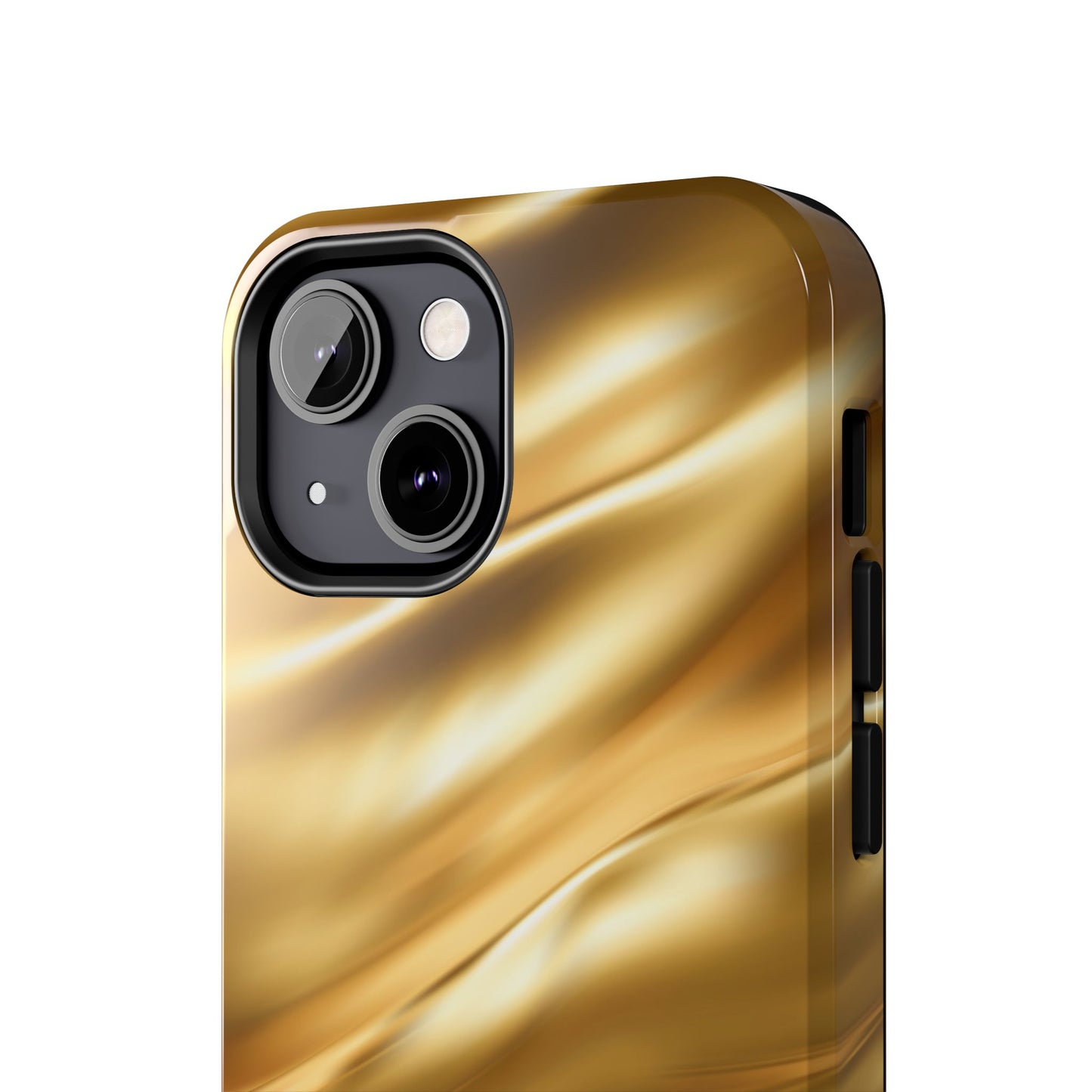 Luxurious Gold Phone Case, Tough Phone Cover, Premium Cell Phone Protector, Stylish Phone Accessory, Gift for Her