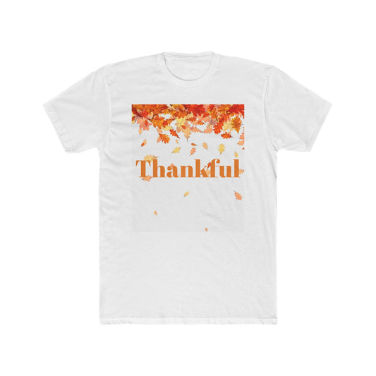 Thankful Autumn Women's Cotton Crew Tee
