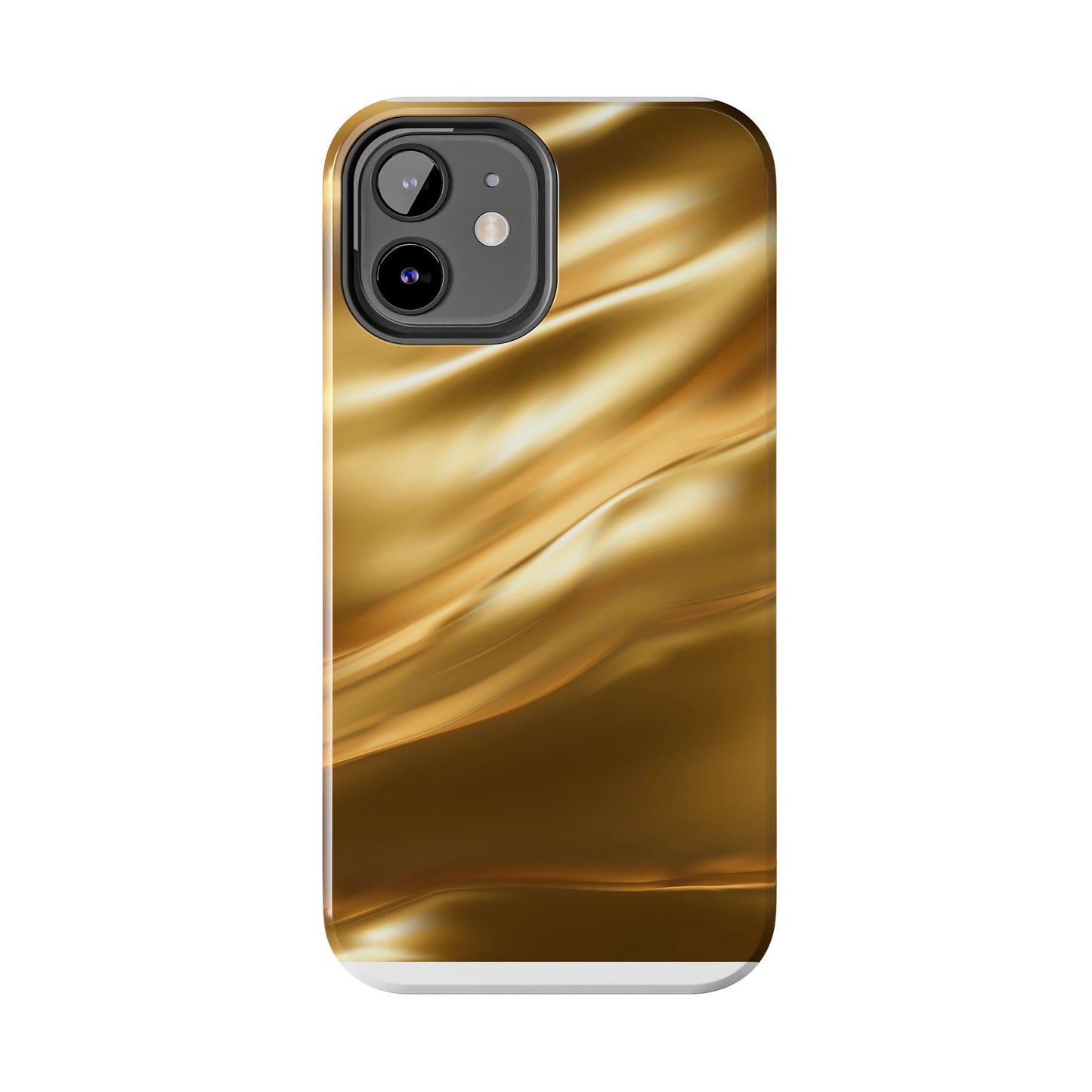 Luxurious Gold Phone Case, Tough Phone Cover, Premium Cell Phone Protector, Stylish Phone Accessory, Gift for Her