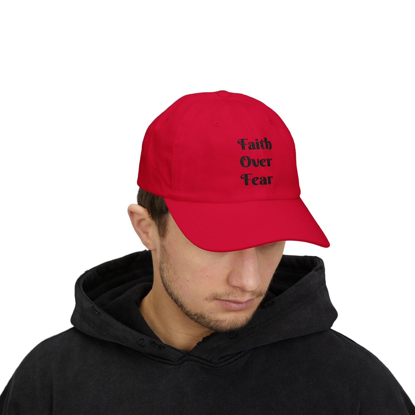 Men's Cap - Faith Over Fear - Outside Fashion Apparel