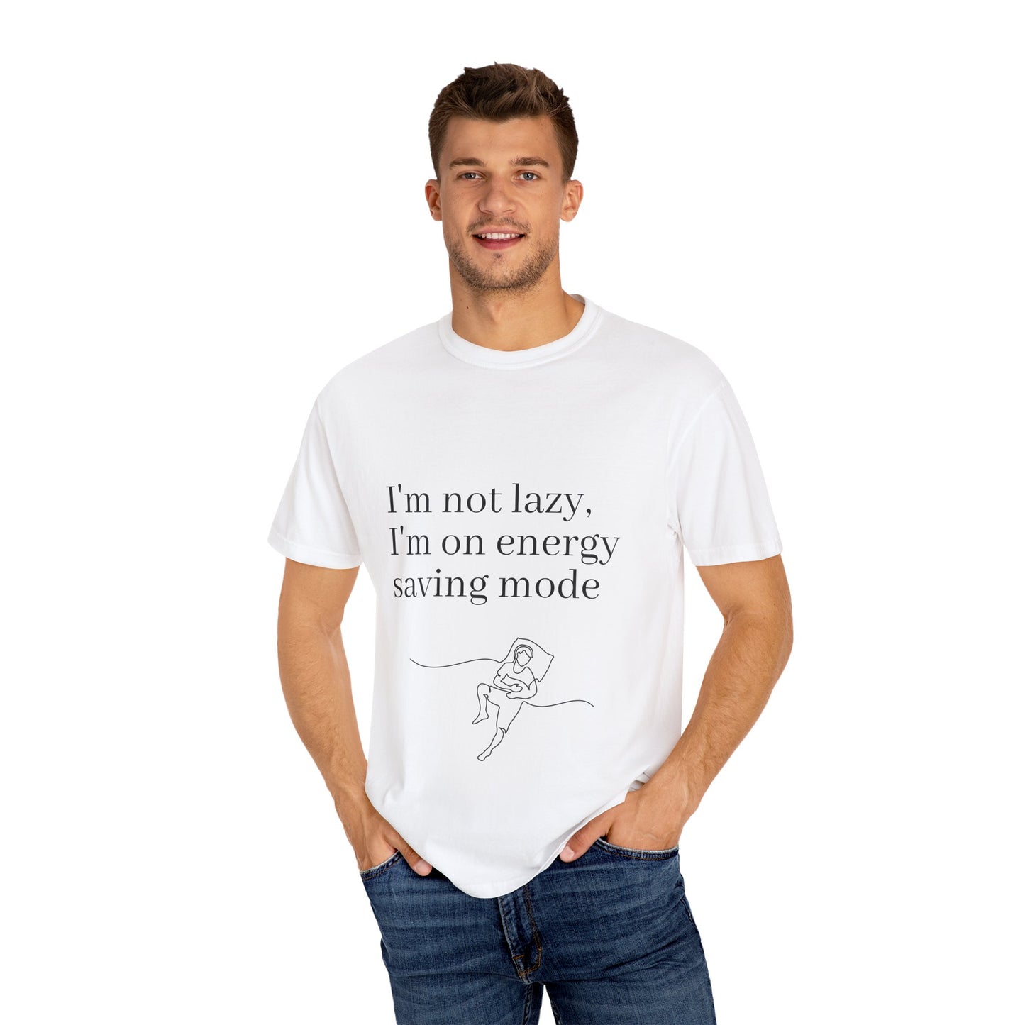 I'm not lazy, I'm on energy saving mode Men's Tee