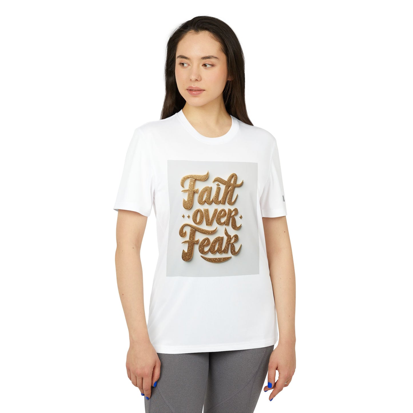 Faith Over Fear Women's Adidas Tee