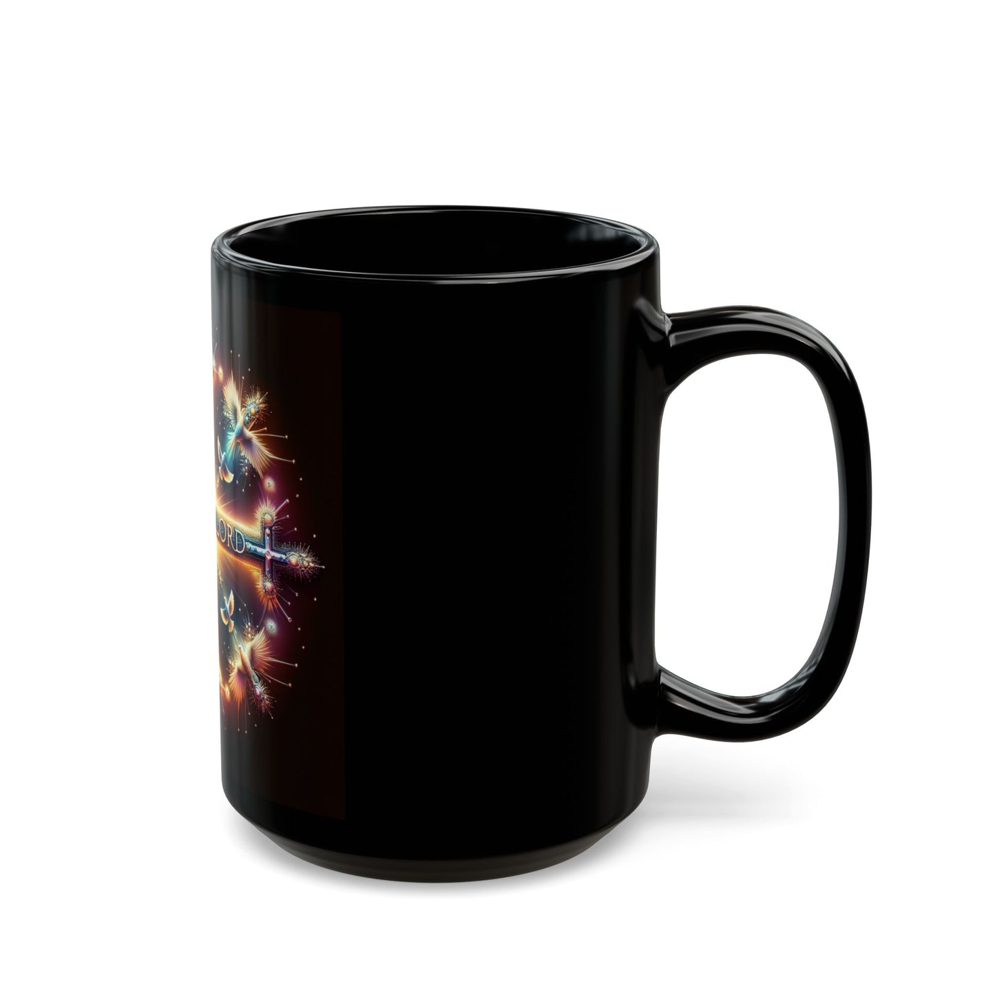 Christian Faith Mug - Jesus is Lord Above All