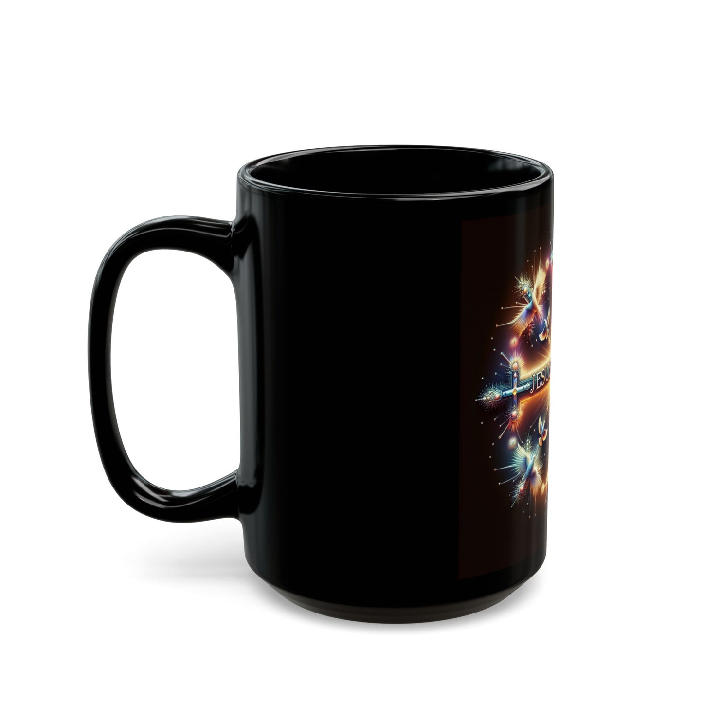 Christian Faith Mug - Jesus is Lord Above All
