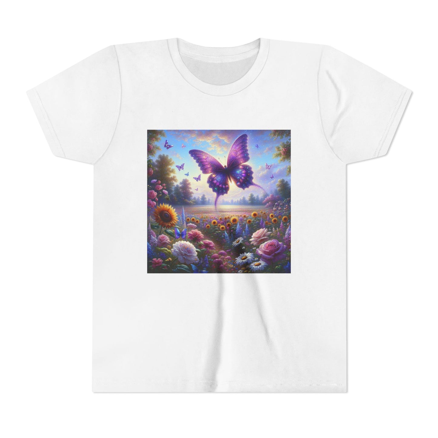 Girls Butterfly Youth Tee