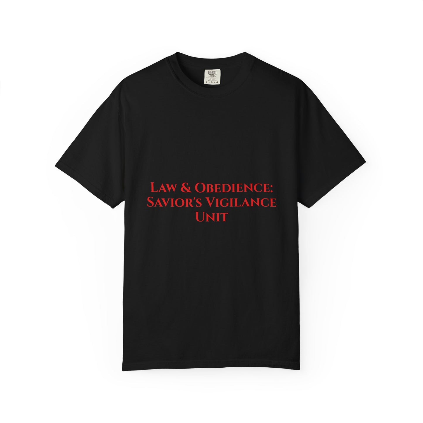 Unisex Garment-Dyed T-shirt with Inspiring Quote