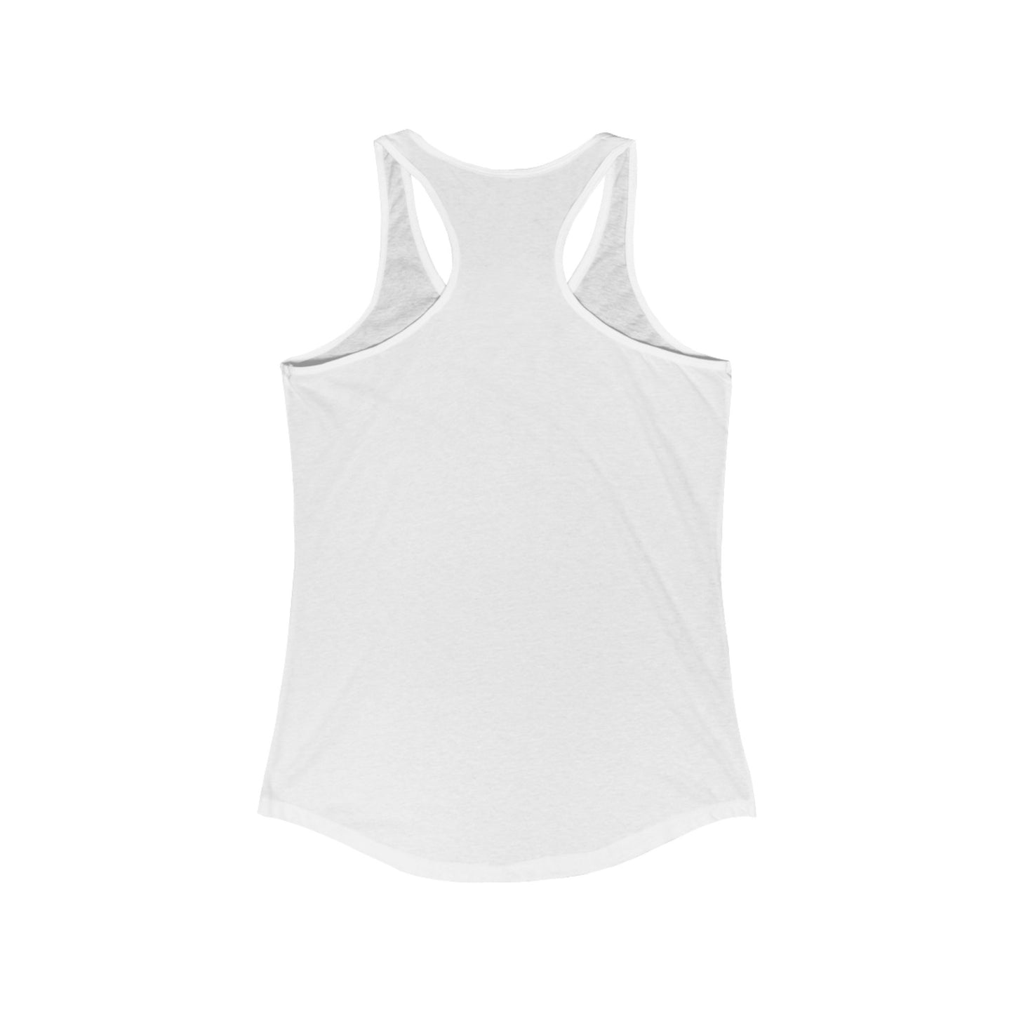 Golden Heart Women's Ideal Racerback Tank | Perfect for Casual Outings, Gym, Gifts, Summer Vibes, Love Celebrations