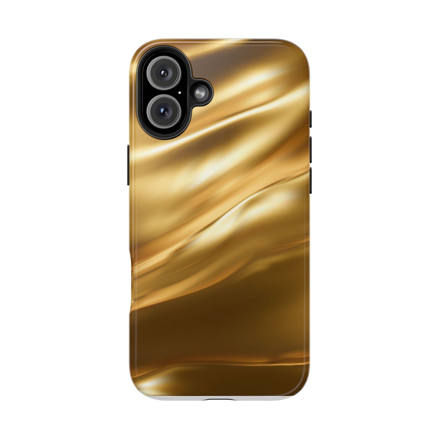 Luxurious Gold Phone Case, Tough Phone Cover, Premium Cell Phone Protector, Stylish Phone Accessory, Gift for Her