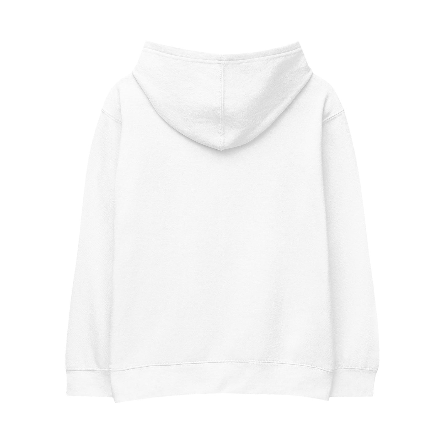 Kids Hoodie with Embroidered Faith Message for Girls - Jesus Over Anything
