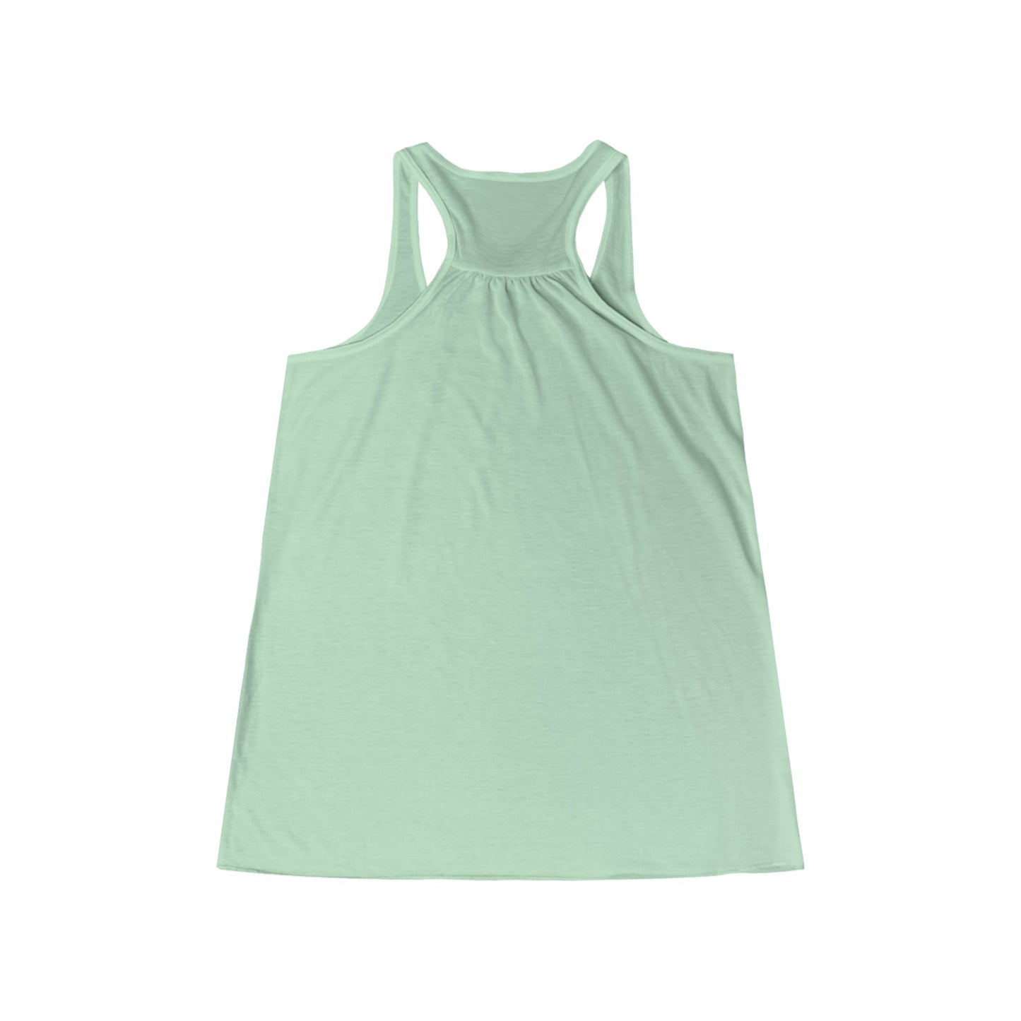 Women's Flowy Racerback Tank with 'Peace Be Still' Design – Perfect for Yoga, Casual Outings, Summer Days, Mindfulness, and Relaxation