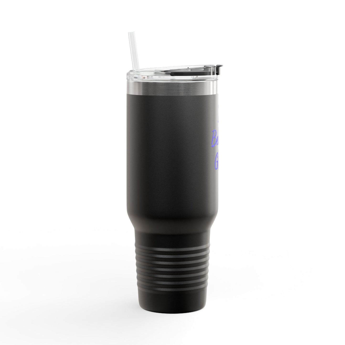 Faith-Inspired Insulated Travel Mug, Perfect for On-the-Go Sips, Gift for Believers, 40oz Coffee Cup for Road Trips, I Believe God