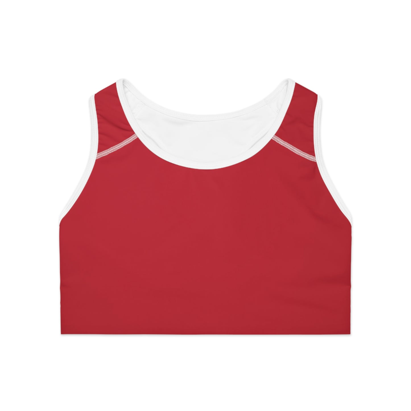 Red Sports Bra for Women
